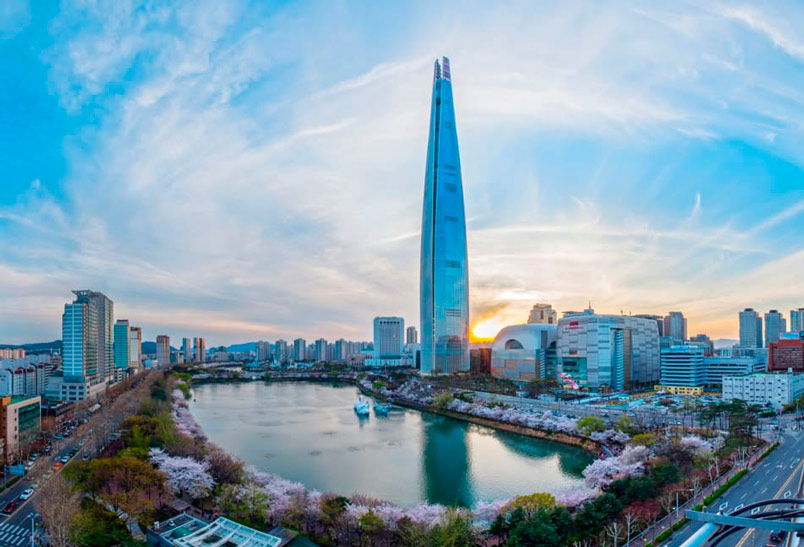 Мировая Башня Lotte в Сеуле